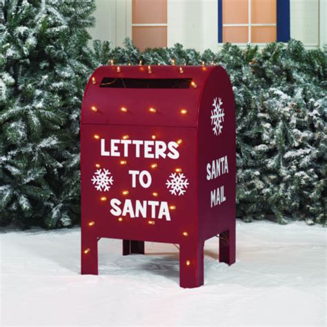 metal christmas post box|christmas post box for sale.